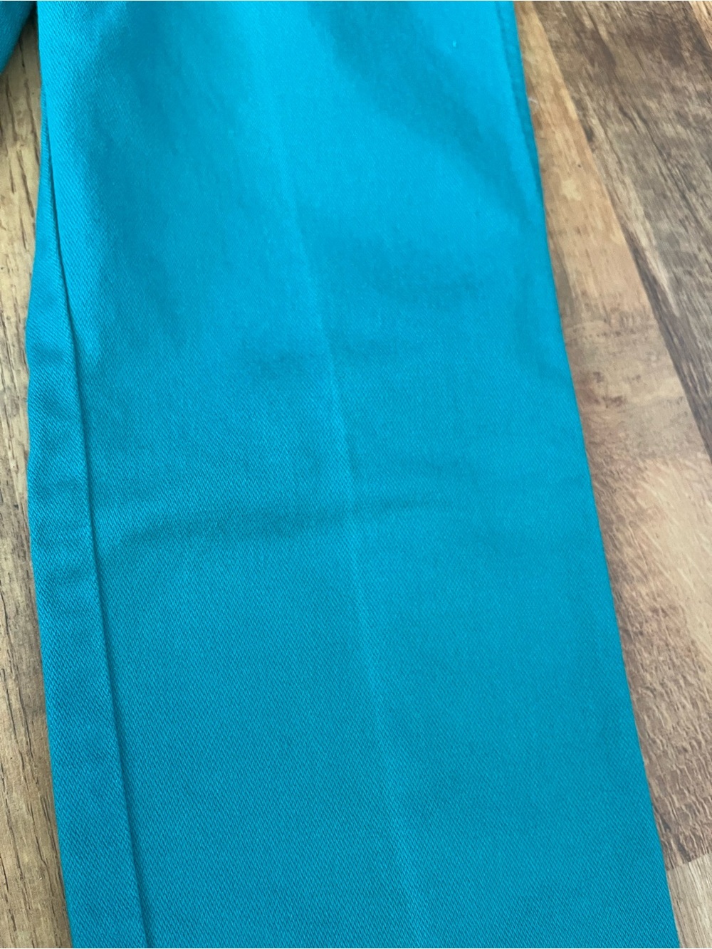 Wrangler Women’s Teal Flare Jeans vintage made in USA - Picture 7 of 13